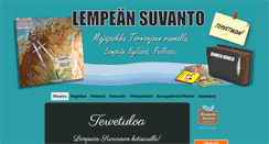 Desktop Screenshot of lempeansuvanto.com