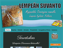 Tablet Screenshot of lempeansuvanto.com